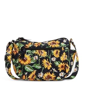 Vera Bradley Sunflower On The Go Crossbody Bag